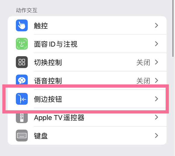 泾县苹果14维修店分享iPhone14 Plus侧键双击下载功能关闭方法 