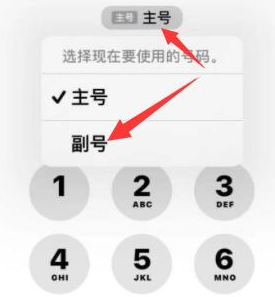 泾县苹果14维修店分享iPhone 14 Pro Max使用副卡打电话的方法 