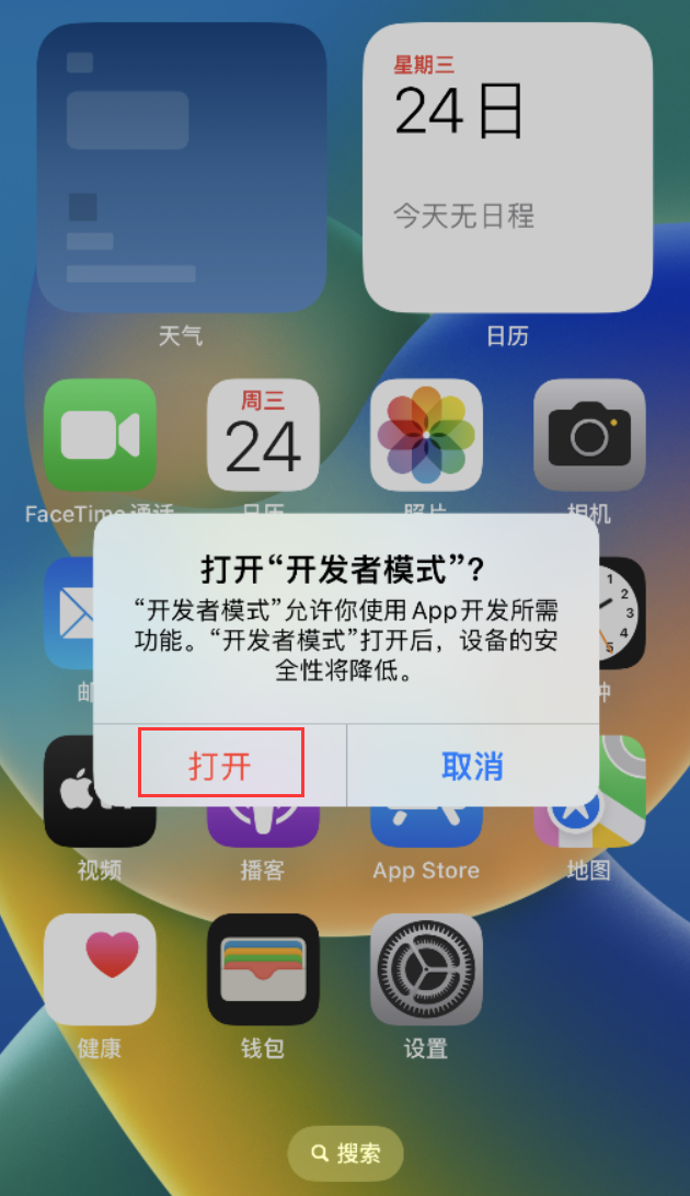 泾县苹果手机维修分享如何打开开发者模式 