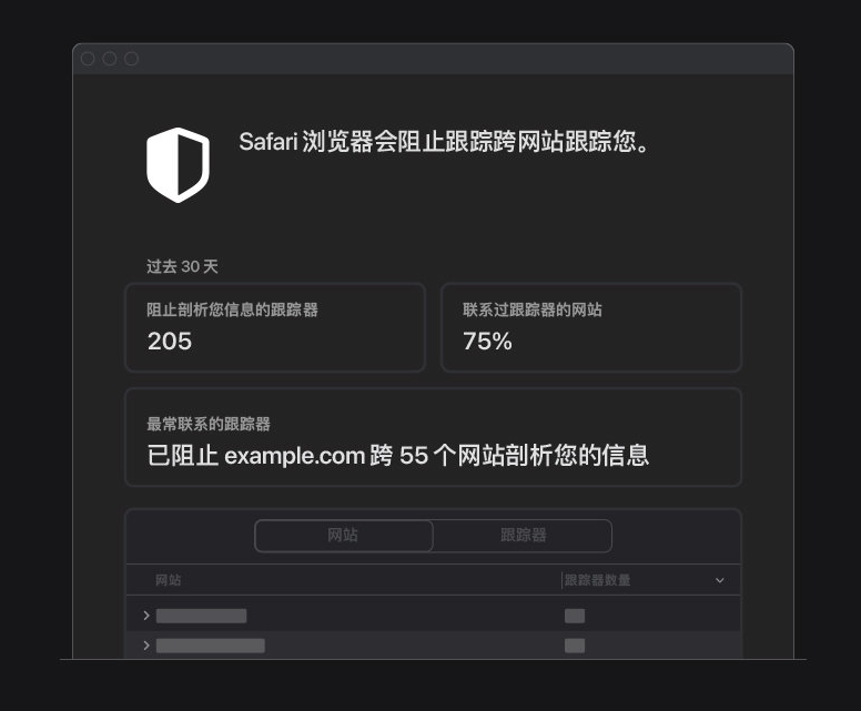 泾县苹果手机维修分享如何在 Safari 浏览器中查看和打开隐私报告 